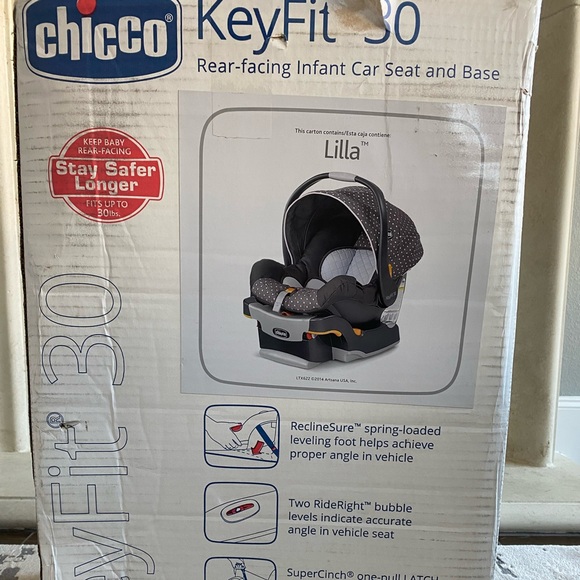 ❌SOLD❌Chicco keyfit30 car seat and base - Picture 1 of 12